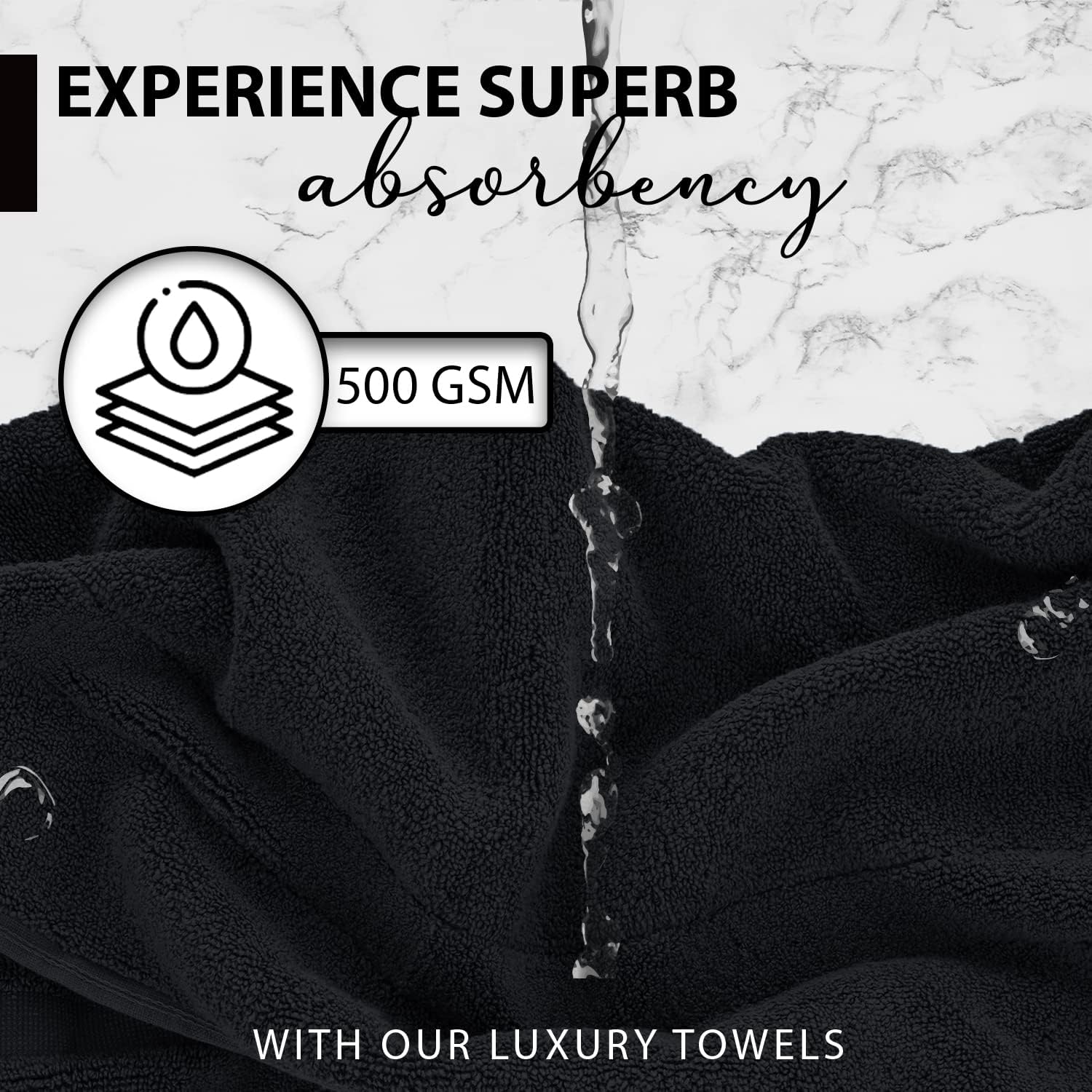 Premium 100 Cotton Bath Towels