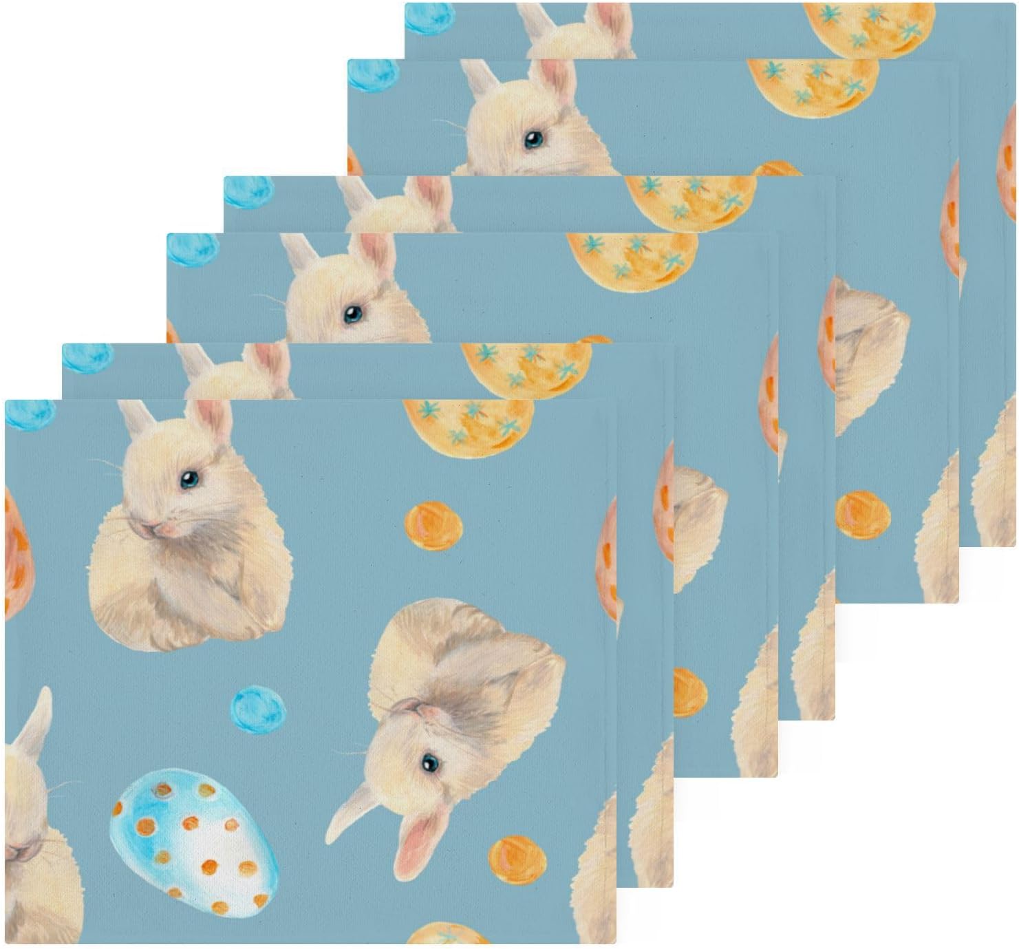 Easter Bunny Soft Washcloths 2 Pack
