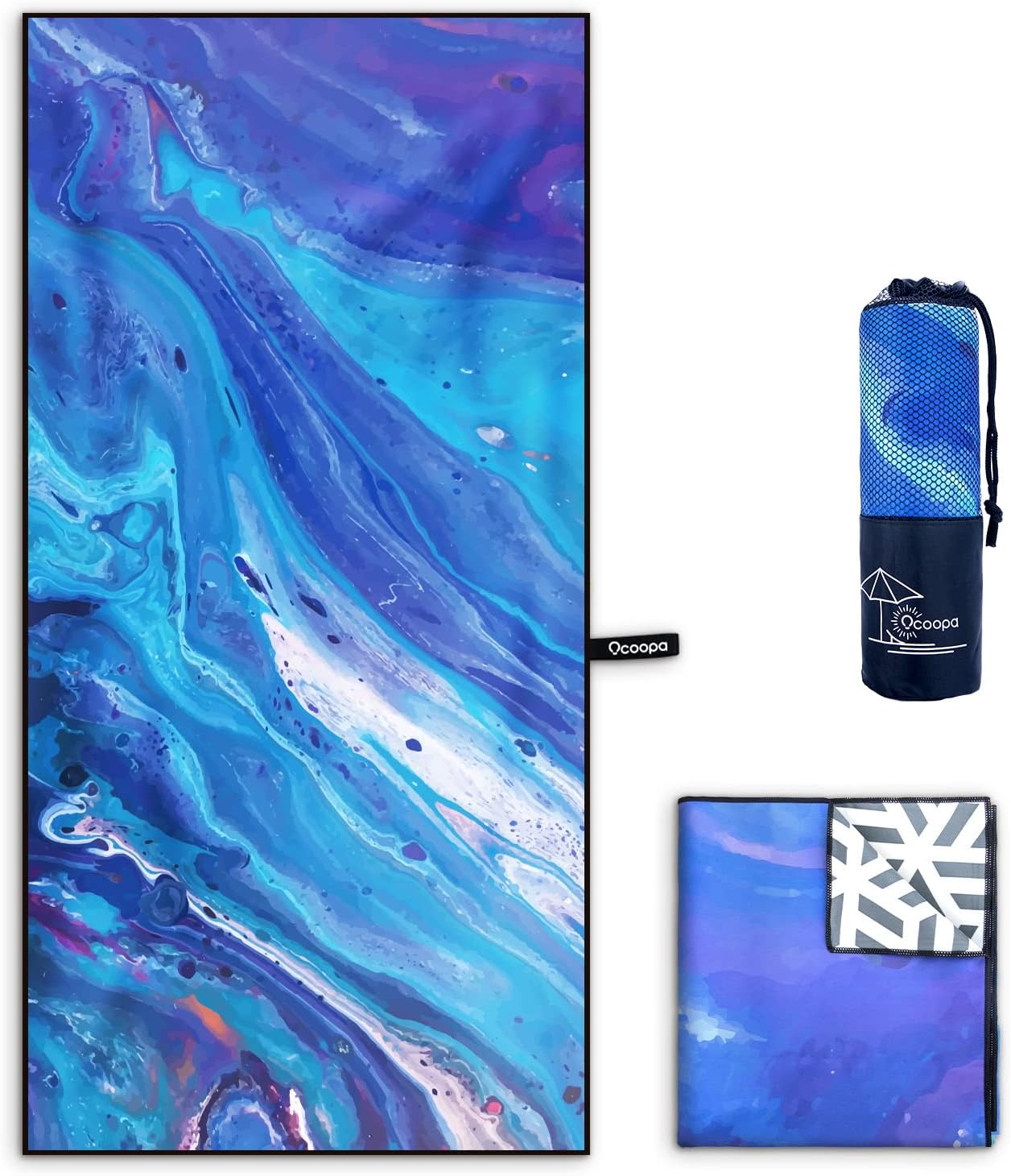 OCOOPA Microfiber Beach Towel