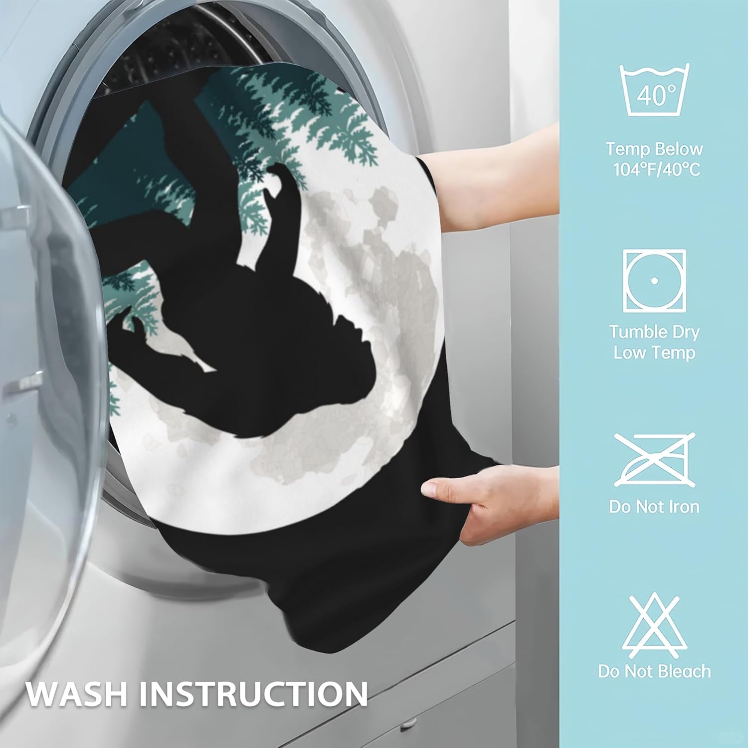 Forest Moon Soft Hand Towels Set