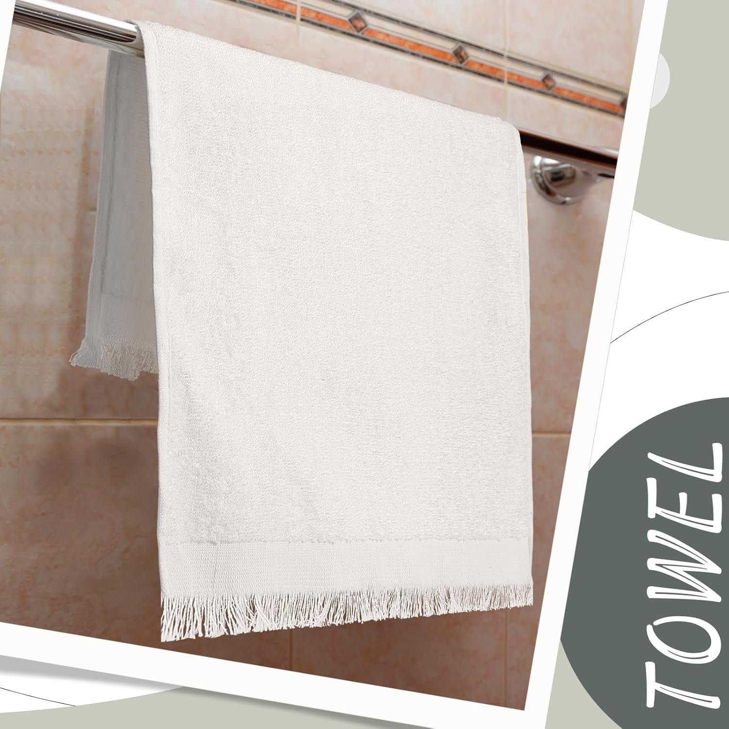 SmoothNovelty 24 Pcs Fingertip Towels