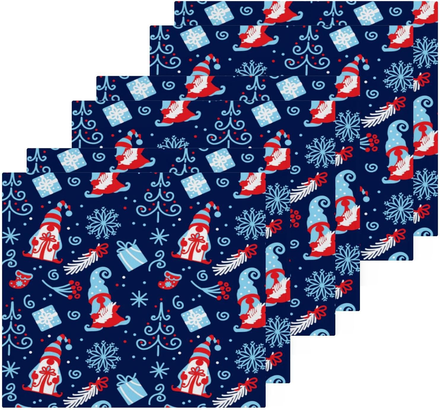Christmas Gnome Washcloths 2 Pack
