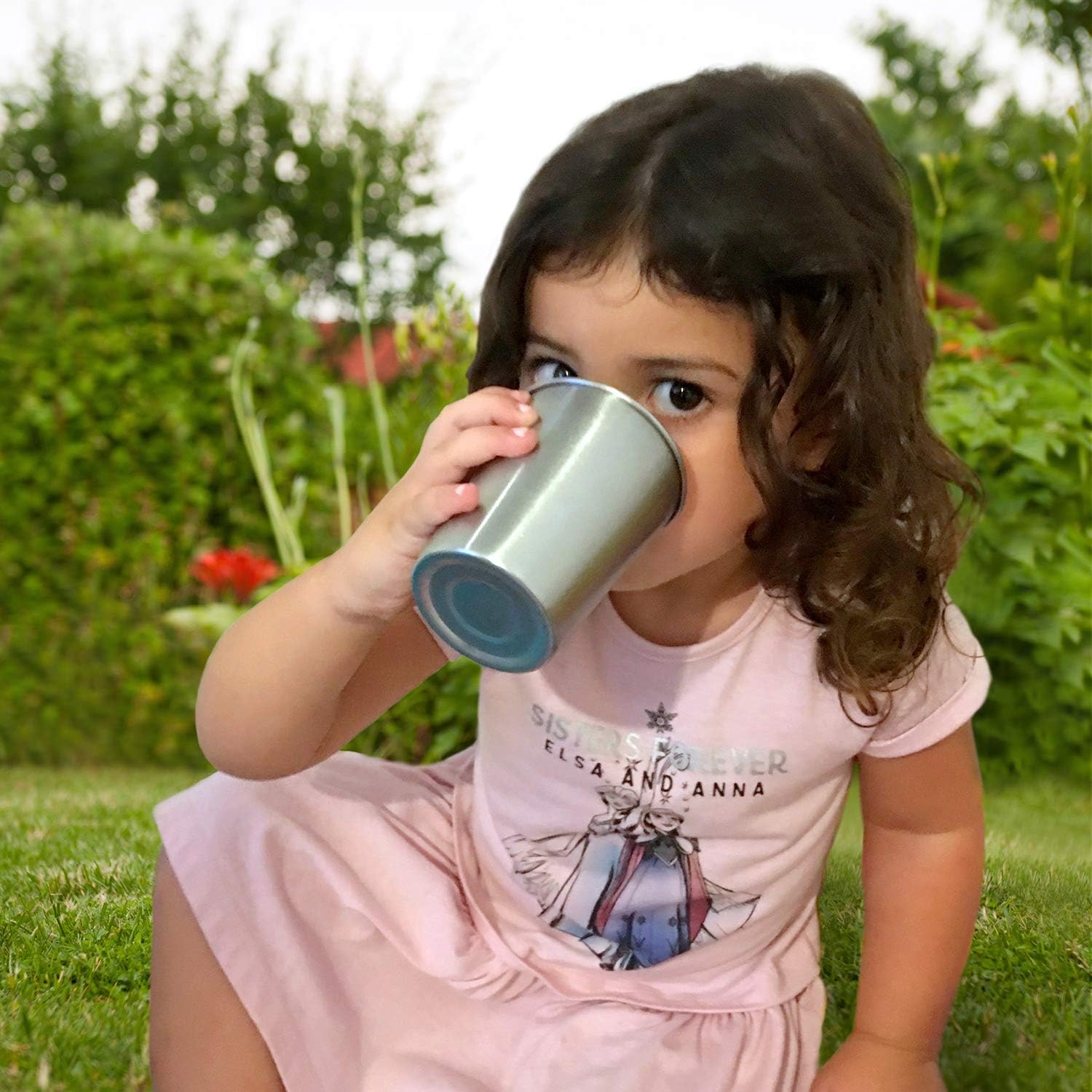 CHILLOUT LIFE Stainless Steel Cups for Kids and Toddlers 8 oz