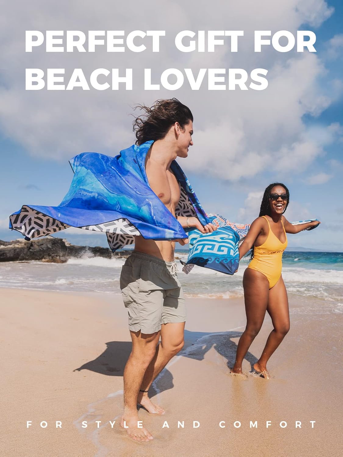 OCOOPA Microfiber Beach Towel