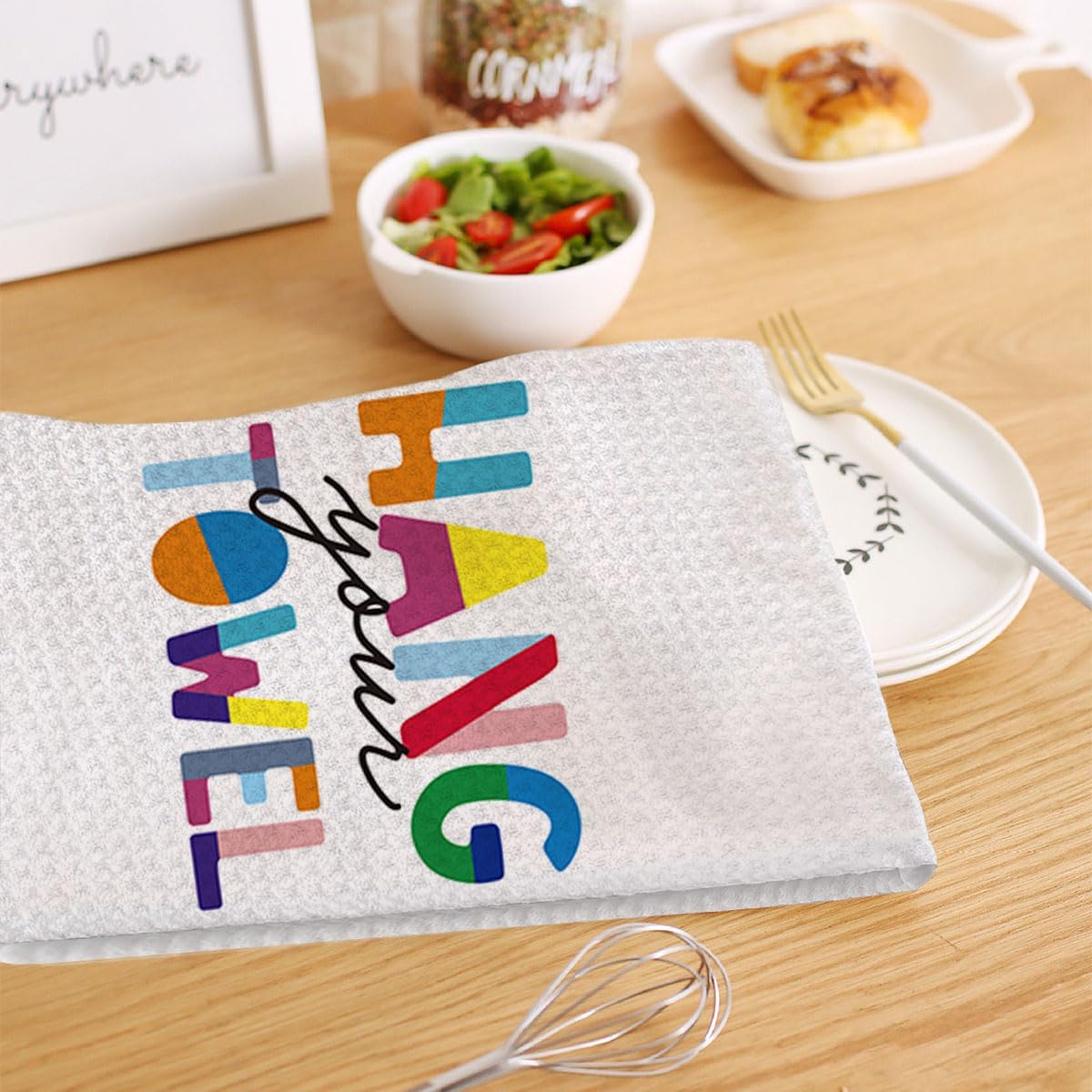 Hiwx Kids Hand Towels - Boho-Style Hand Towels for Bathroom