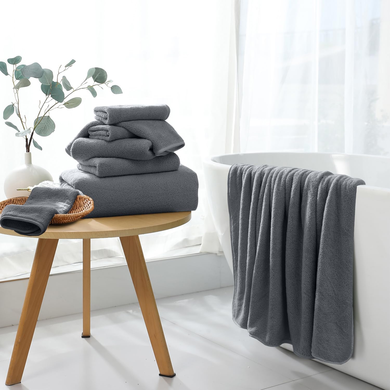 Extra Large Oversized Bath Towels Set