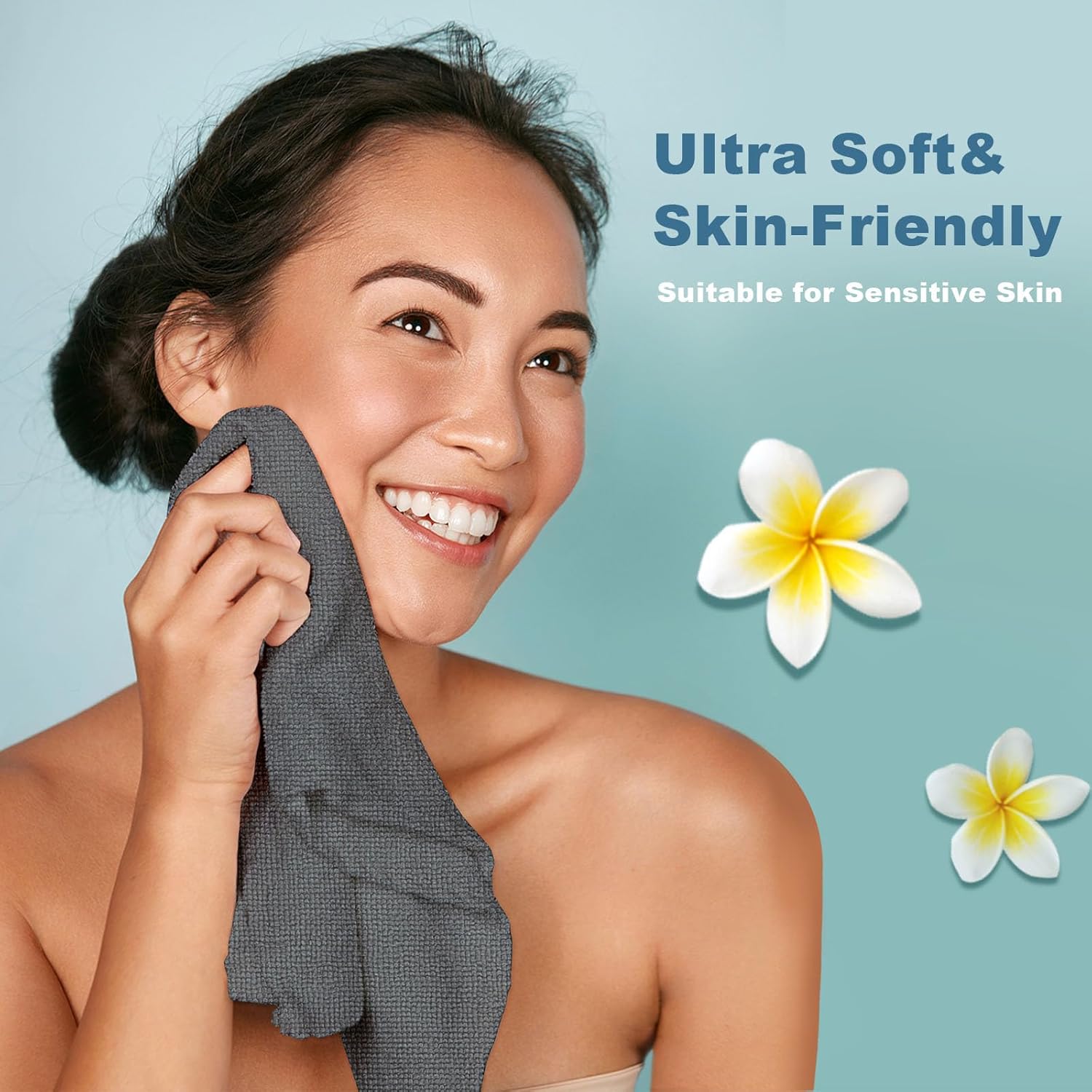 24-Pack Microfiber Washcloths