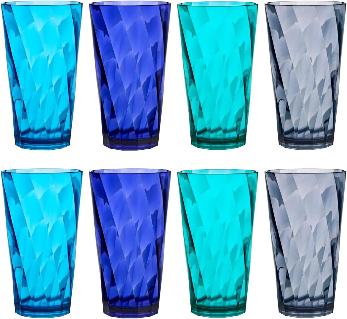 Charming Chalice in coastal blue and grey Made in USA BPA-free