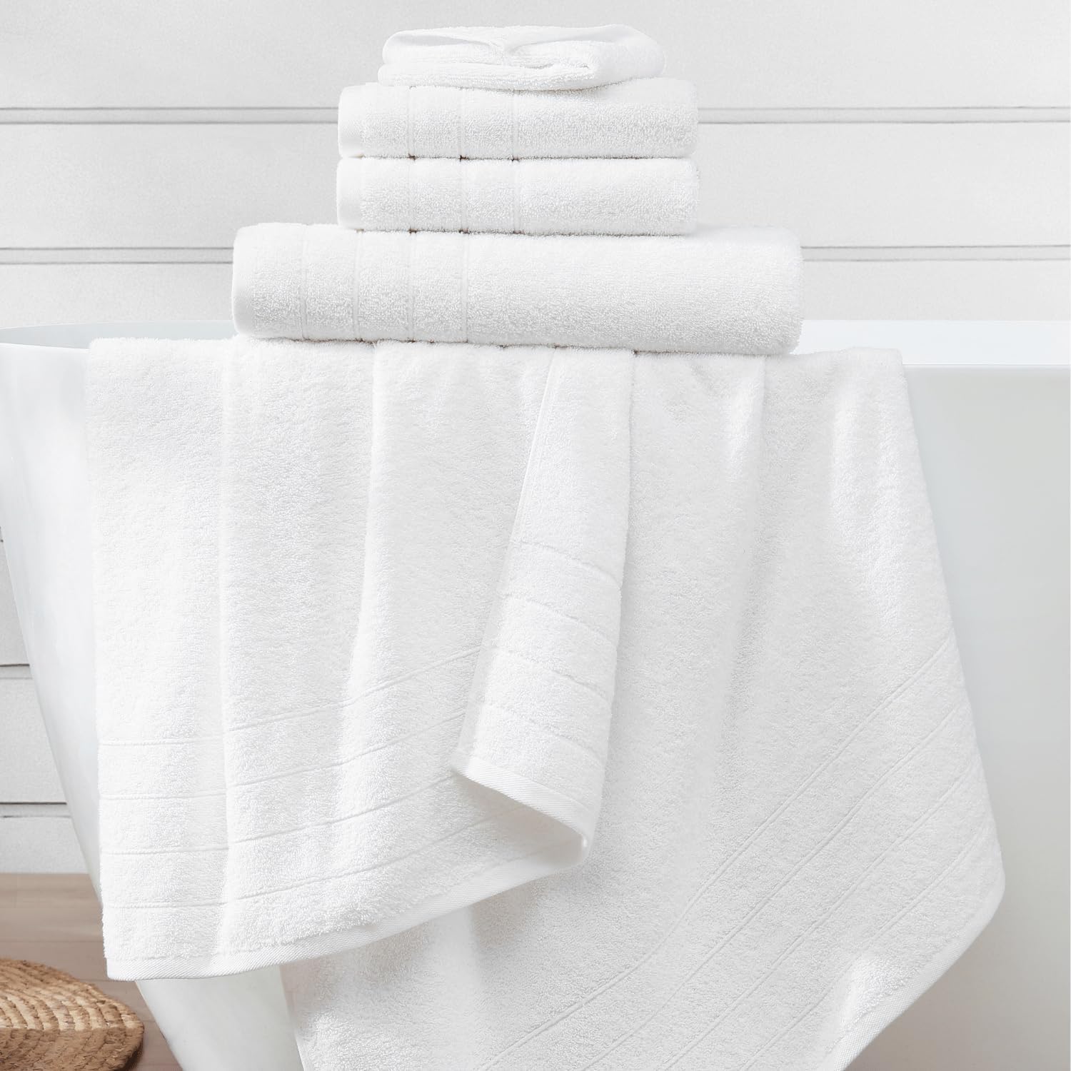 Premium Luxury Cotton Bath Towels Set for Clean Comfort
