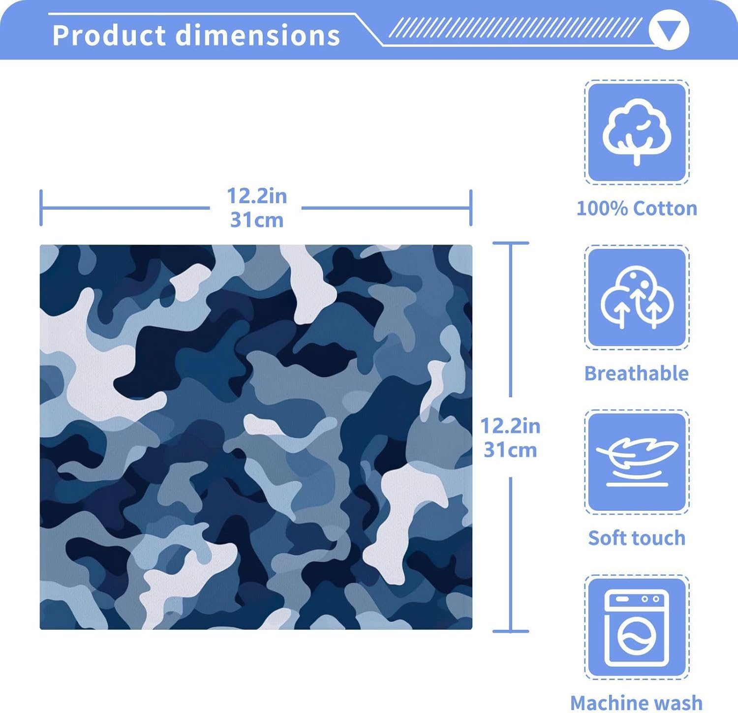Camo Washcloth 2 Pack