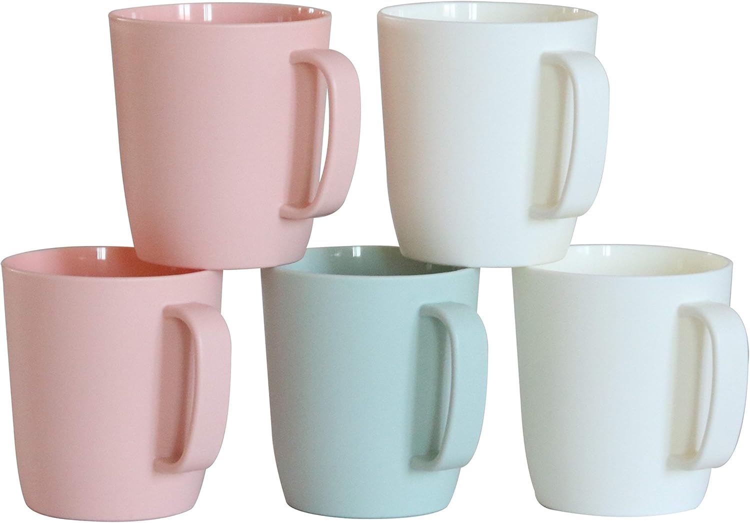 Kurala Coffee Mugs Set of 5 with Handle