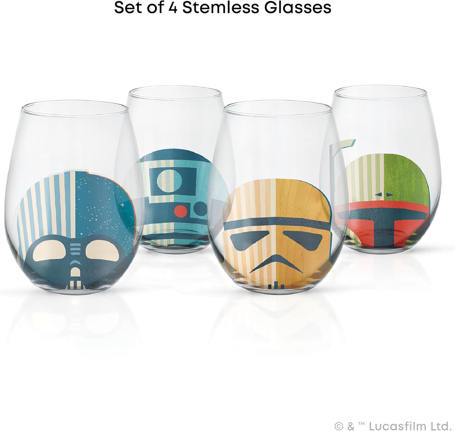 JOYJOLT Star Wars Tumbler Set