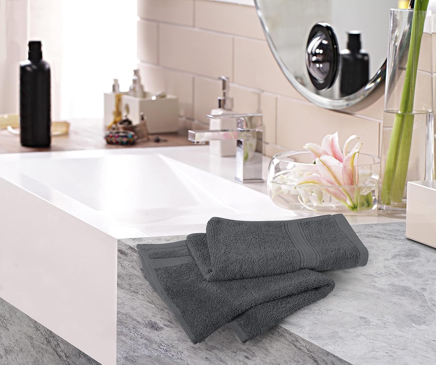 Utopia Premium 6-Pack Hand Towels