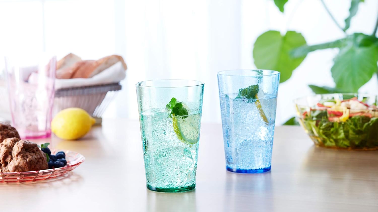 Unbreakable Premium Drinking Glass Set of 6 19 Oz