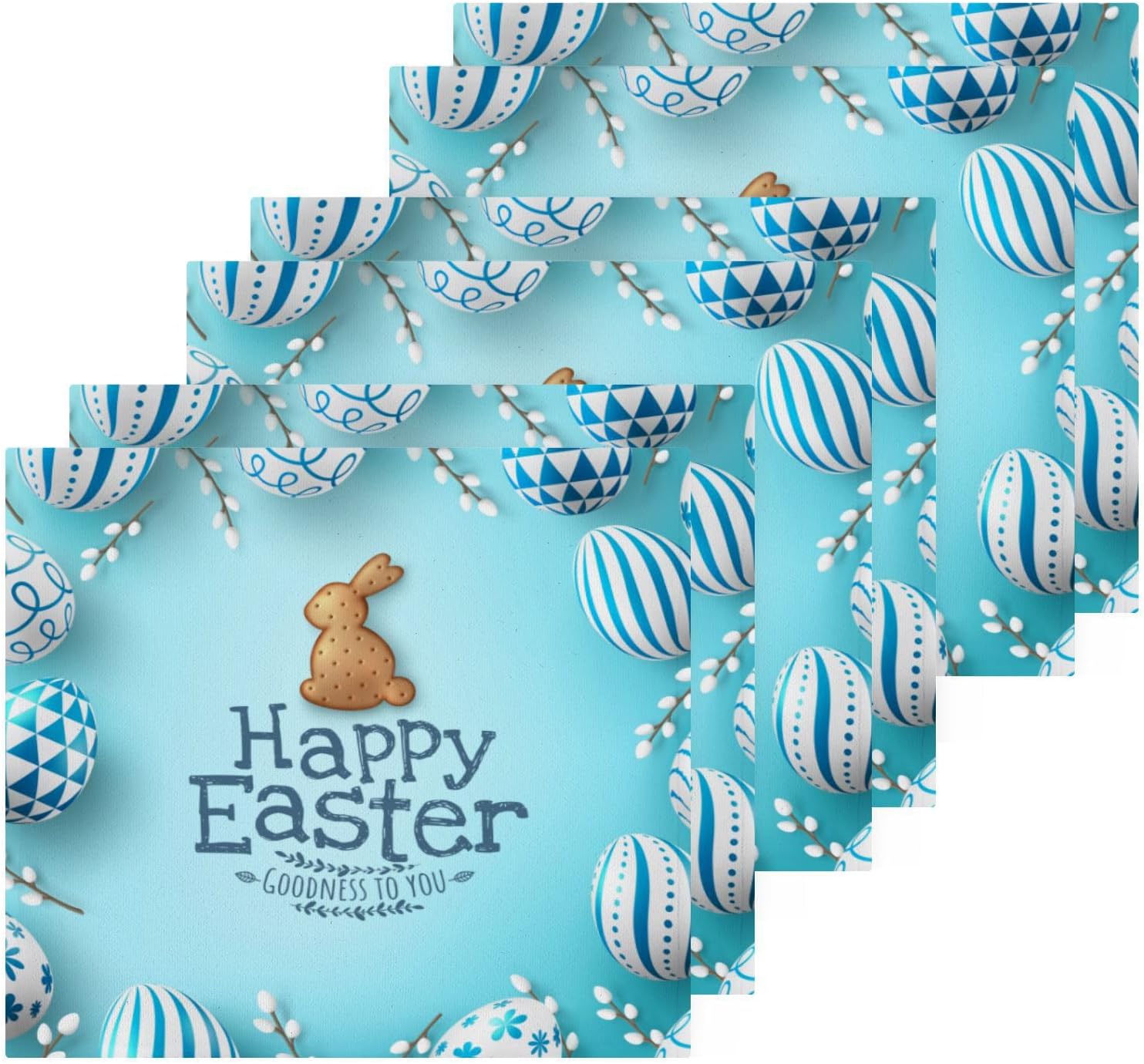 Easter Bunny Soft Washcloth Set