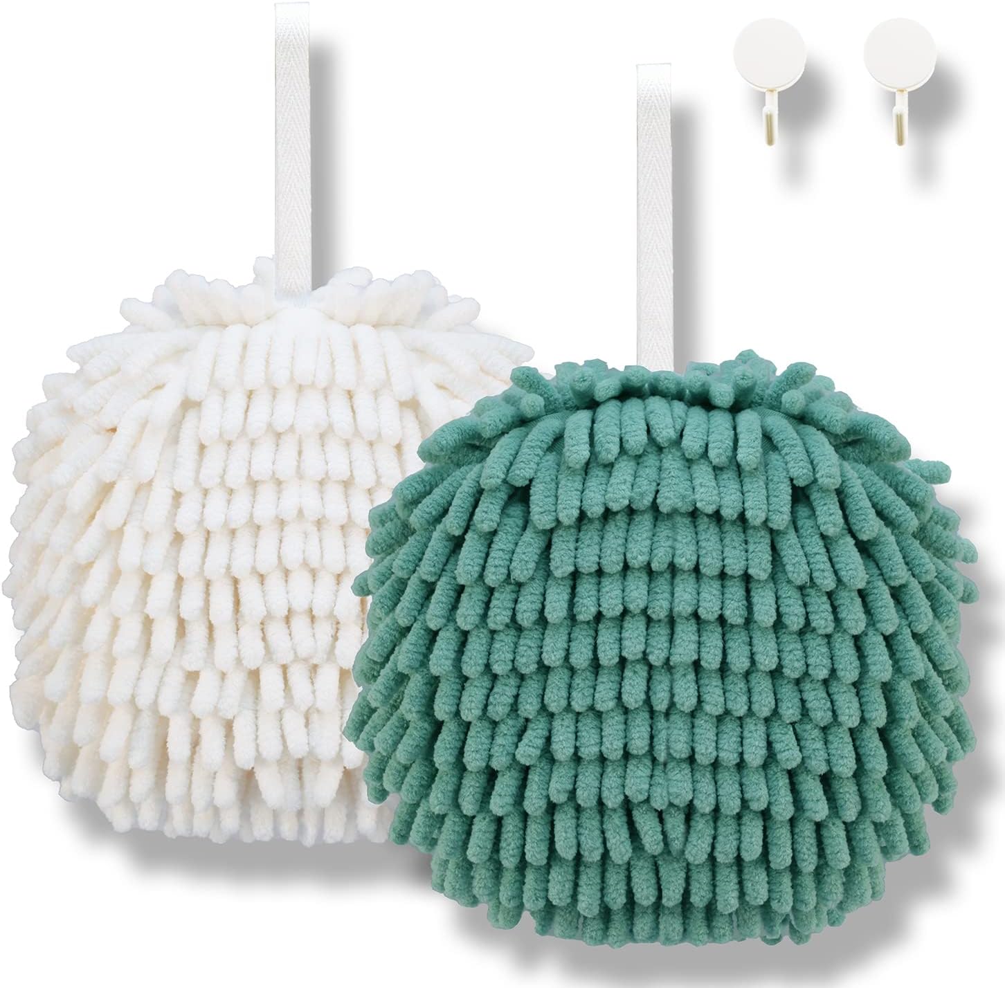 Eco-Friendly Fuzzy Hand Towel with Hanging Loop