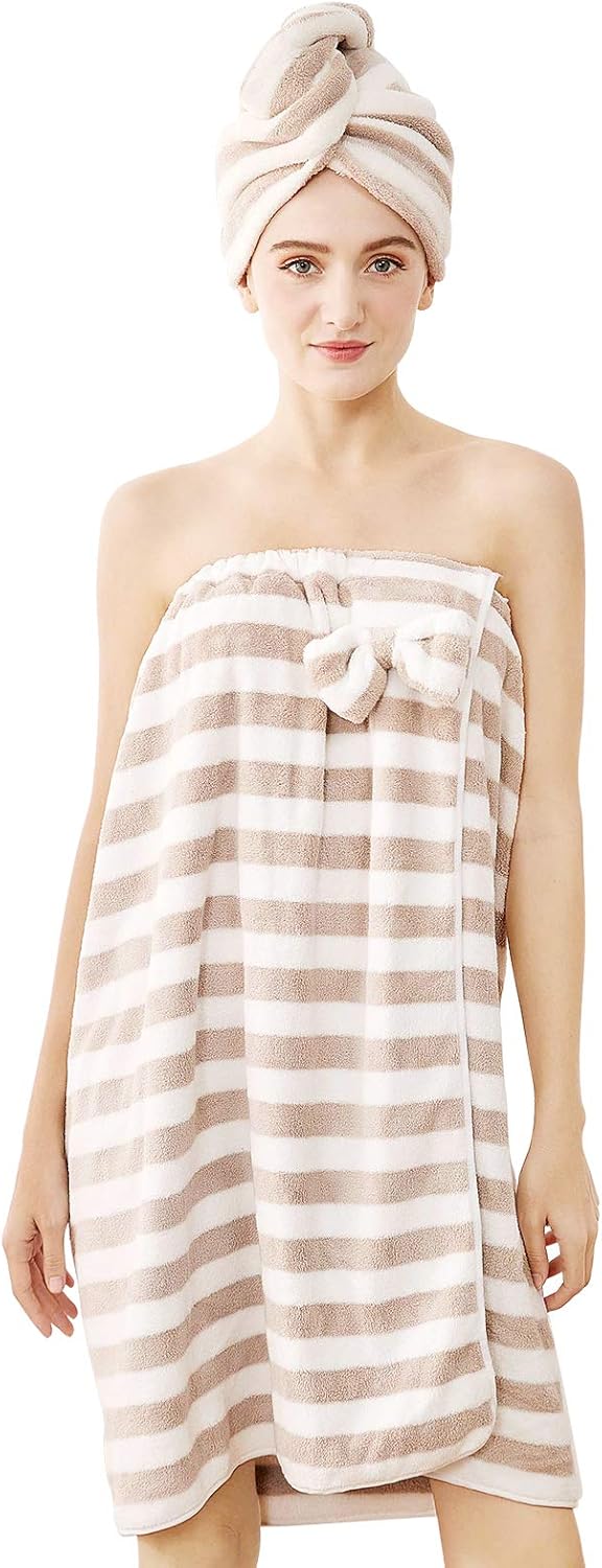 Perfect Womens Bath Wrap Comfortable Spa Towel for Women