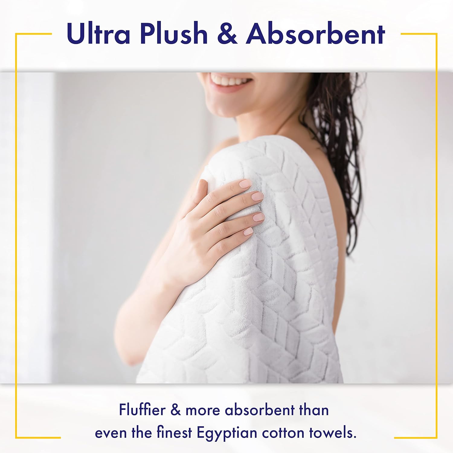 Alusa Home Luxury Ultra-Soft Bath Sheets Best in Luxury Bath Collection