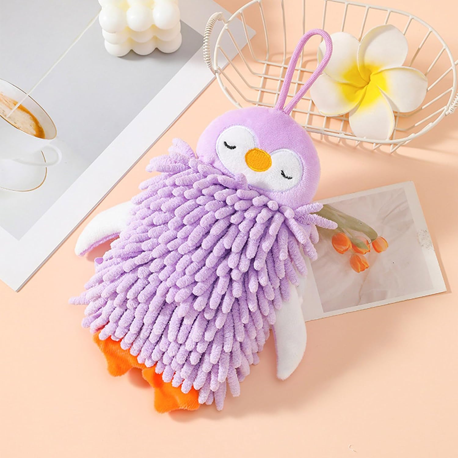 Perfect Cartoon Design Hand Towels with Microfiber Absorption