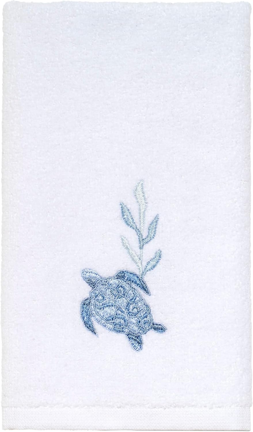 Avanti Linens Fingertip Towel Soft Absorbent Cotton 18x11 Optic White