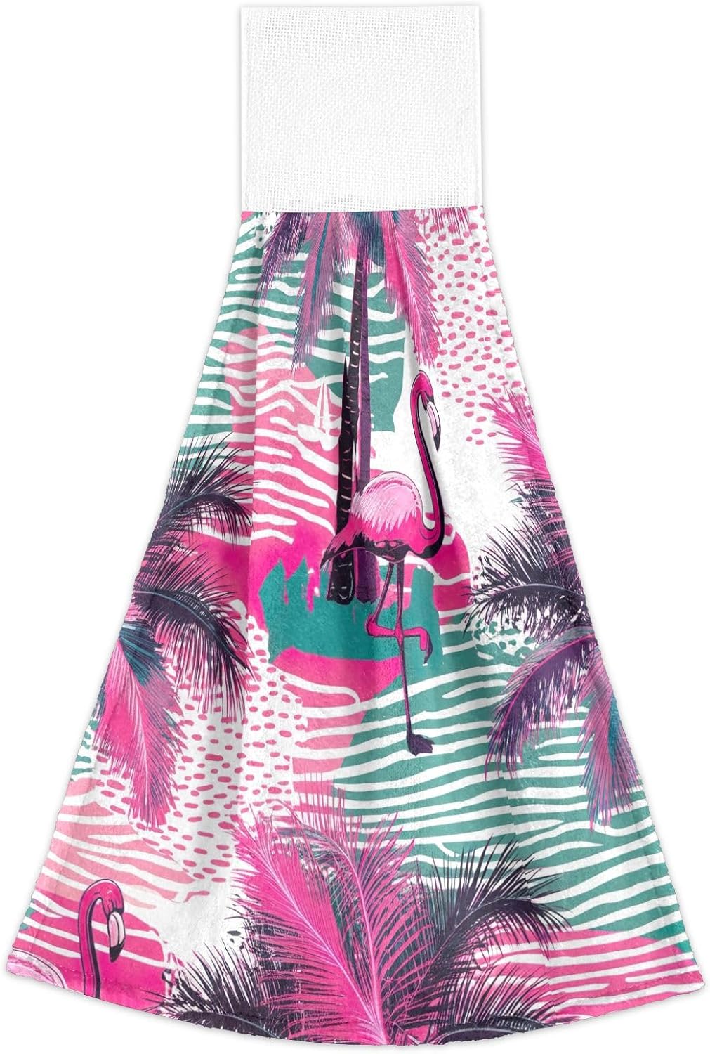 RPLife - Pink Flamingo Hanging Towels for Kids - Super Soft and Absorbent