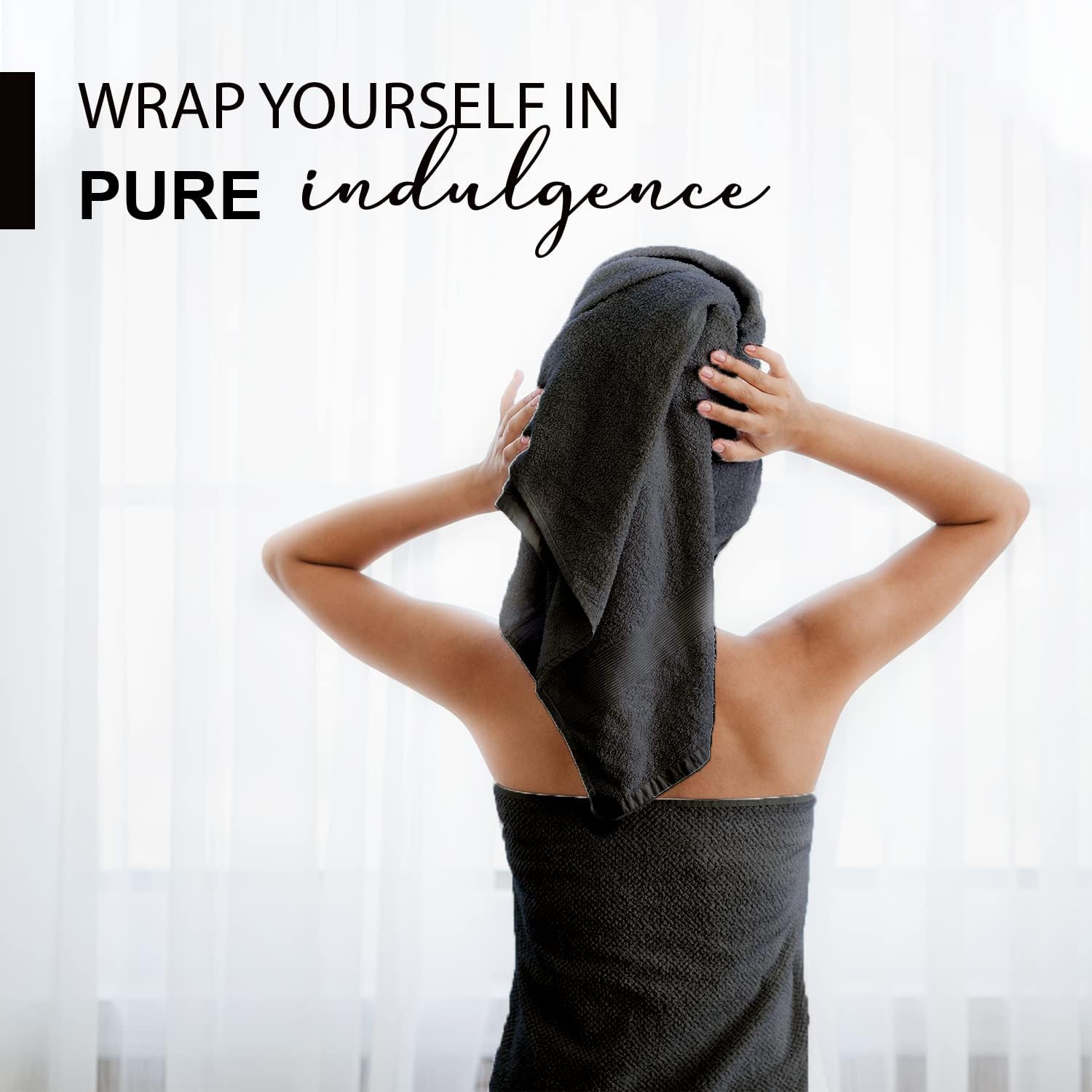 Premium 100 Cotton Bath Towels
