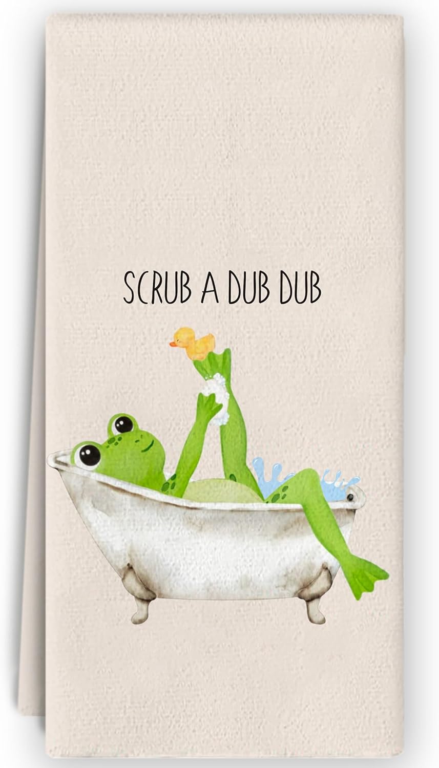 BNZolyoia Cute Frog Hand Towels 16x24