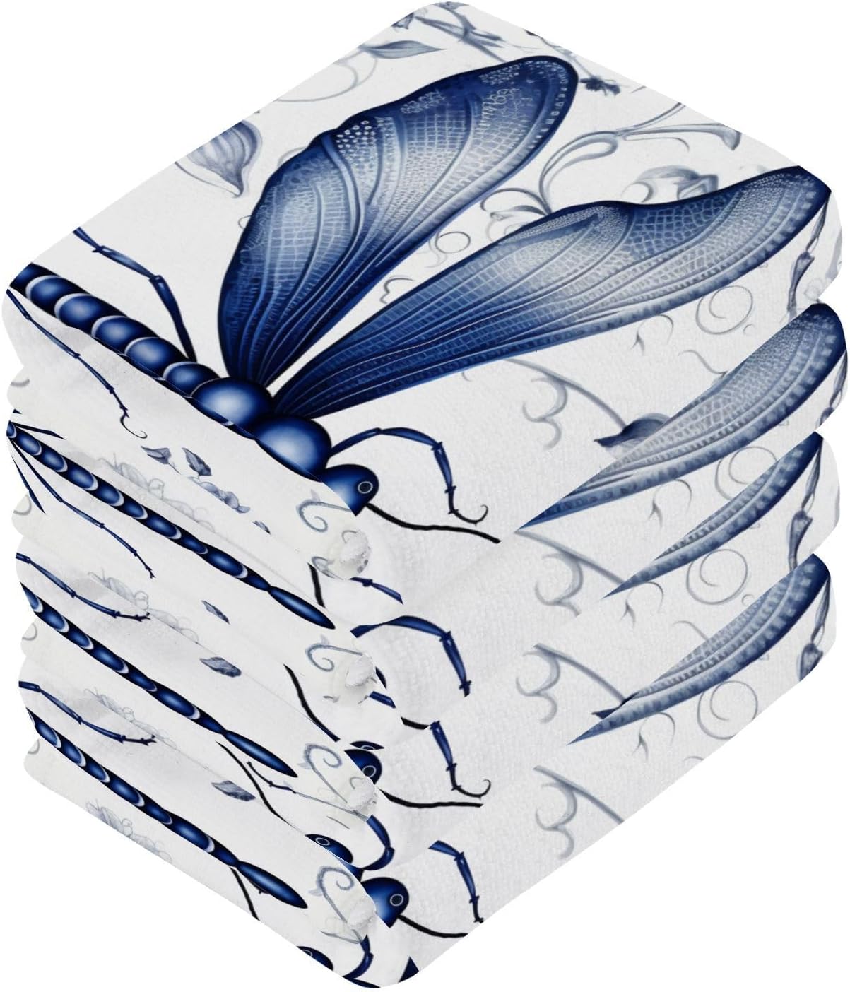 Dragonfly Washcloth Set - Perfect Size Soft Absorbent