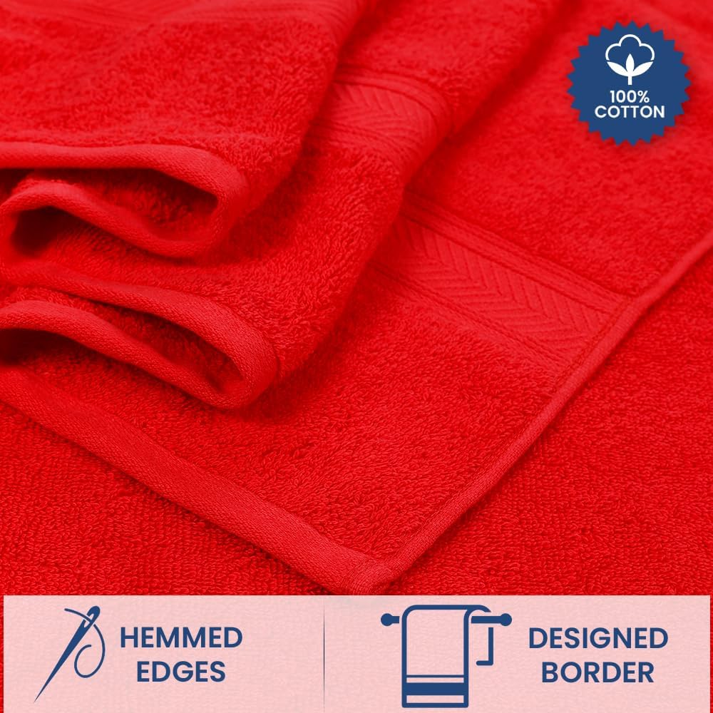 Luxury 4-Pack Bath Towels by Casa Lino