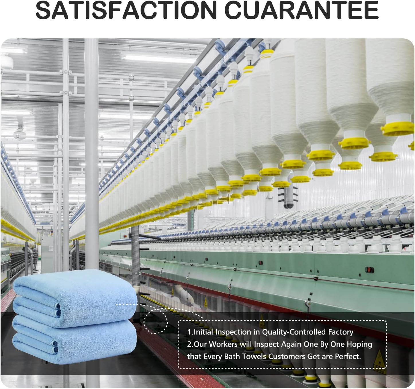 Stunning Luxury 40x80 Bath Towels - Soft Durable Absorbent