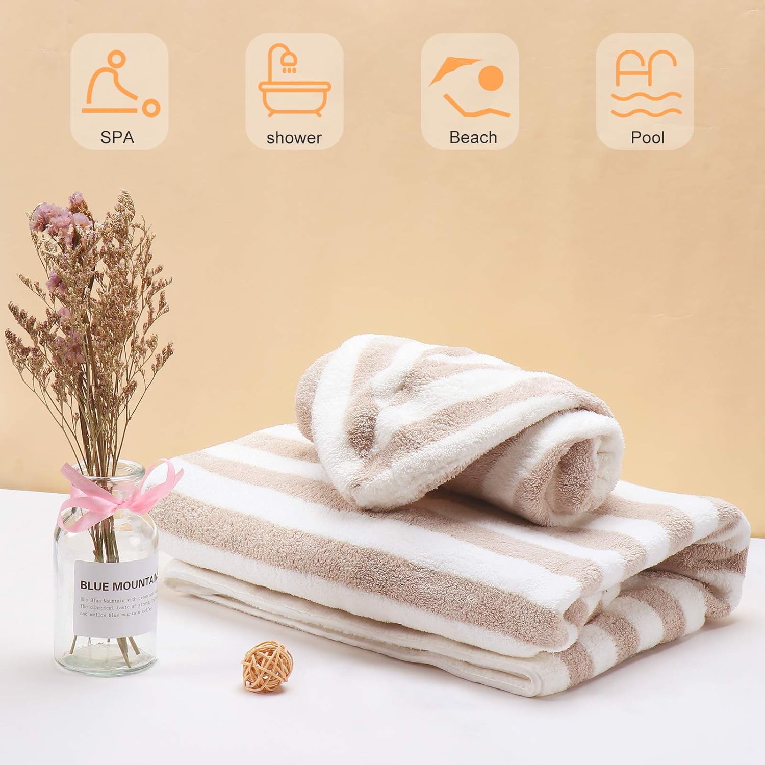 Perfect Womens Bath Wrap Comfortable Spa Towel for Women