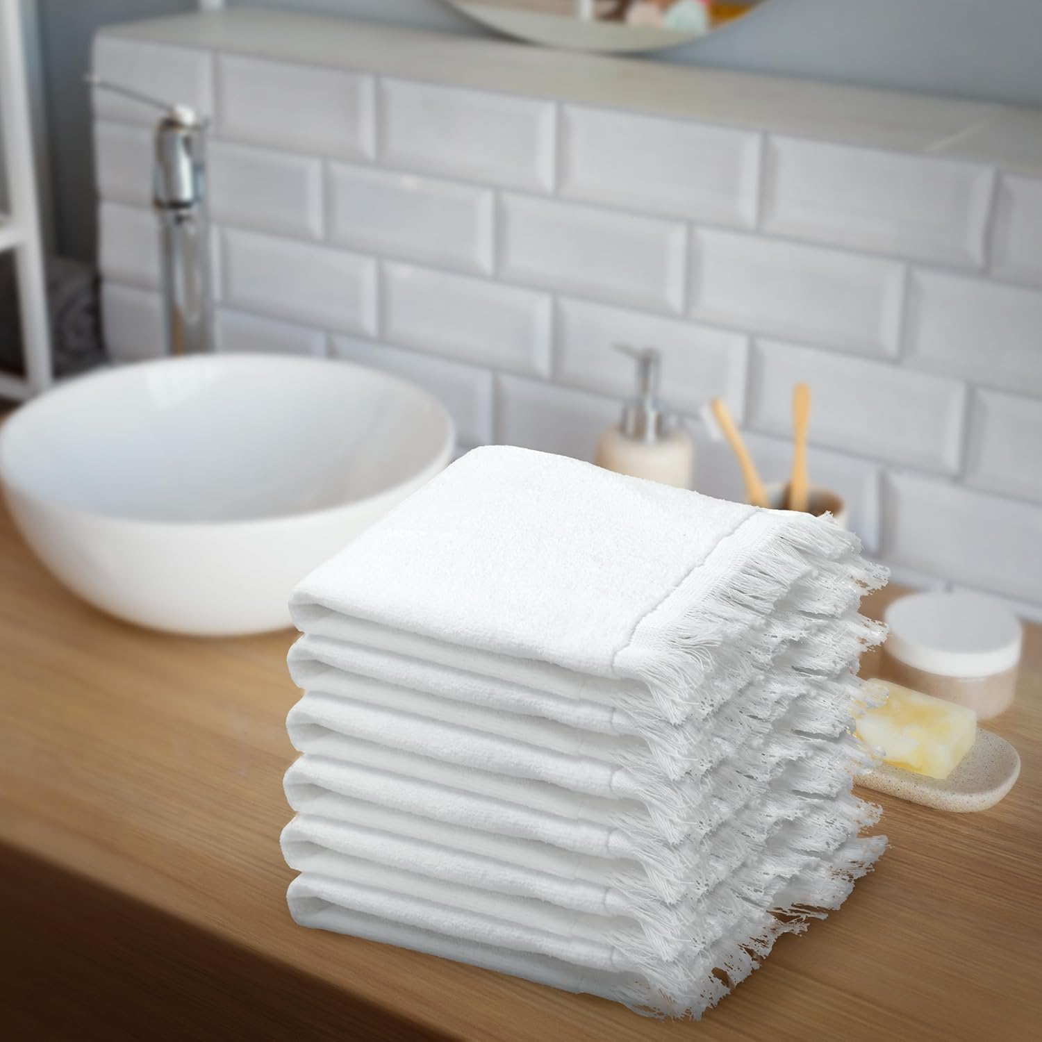 Effortlessly Soft and Sustainably Made Hand Towels for Face and Bath
