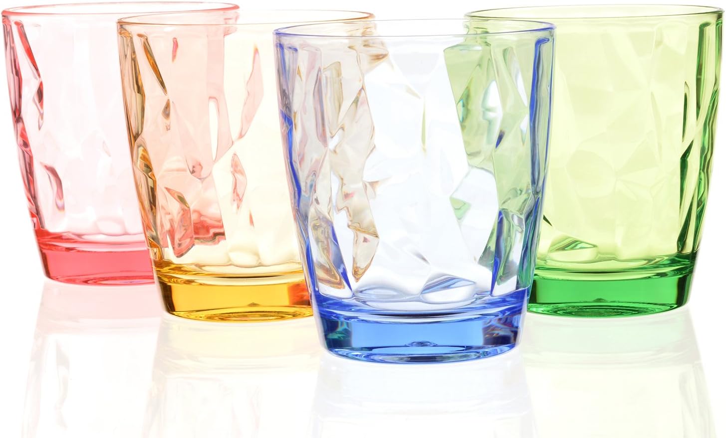 Stylish 11oz Acrylic Drinking Glass Set for Kids