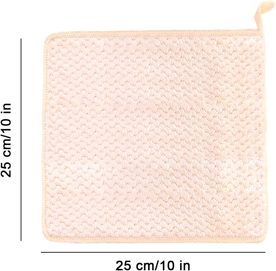 Hipruict Small Towels with Hanging Loop for Kitchen Bathroom