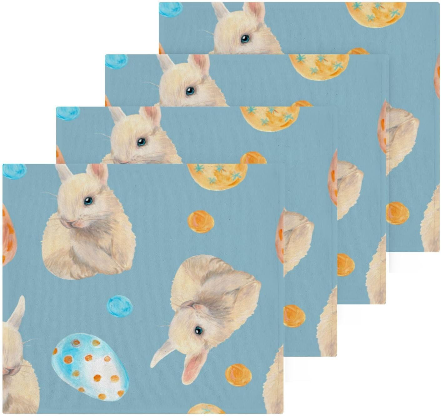 Easter Bunny Soft Washcloths 2 Pack