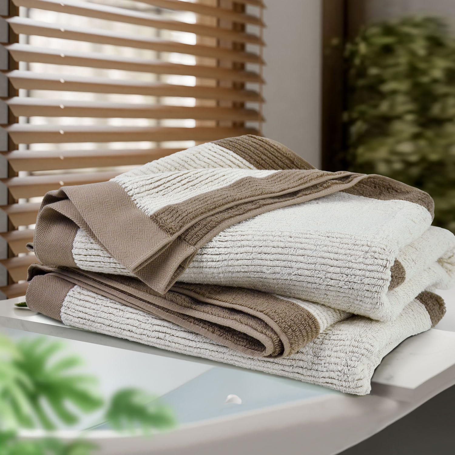 Luxury Ultra-Soft Bath Towels for Quick Dry Style