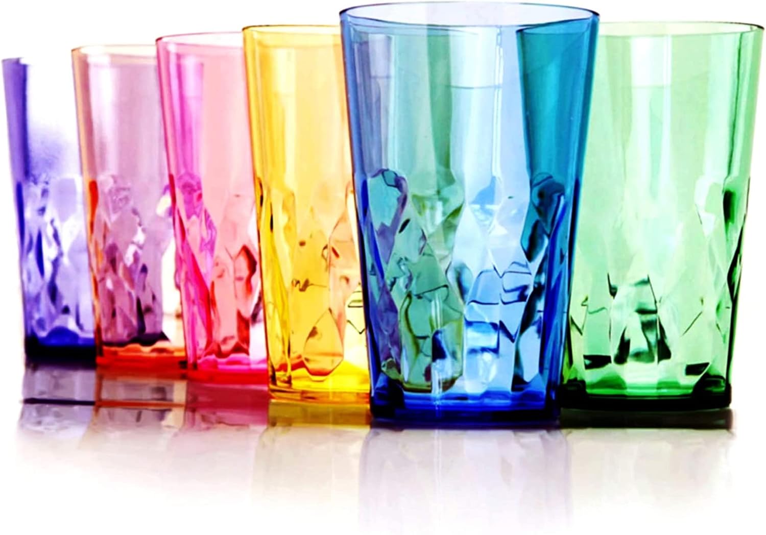 Unbreakable Premium Drinking Glass Set of 6 19 Oz