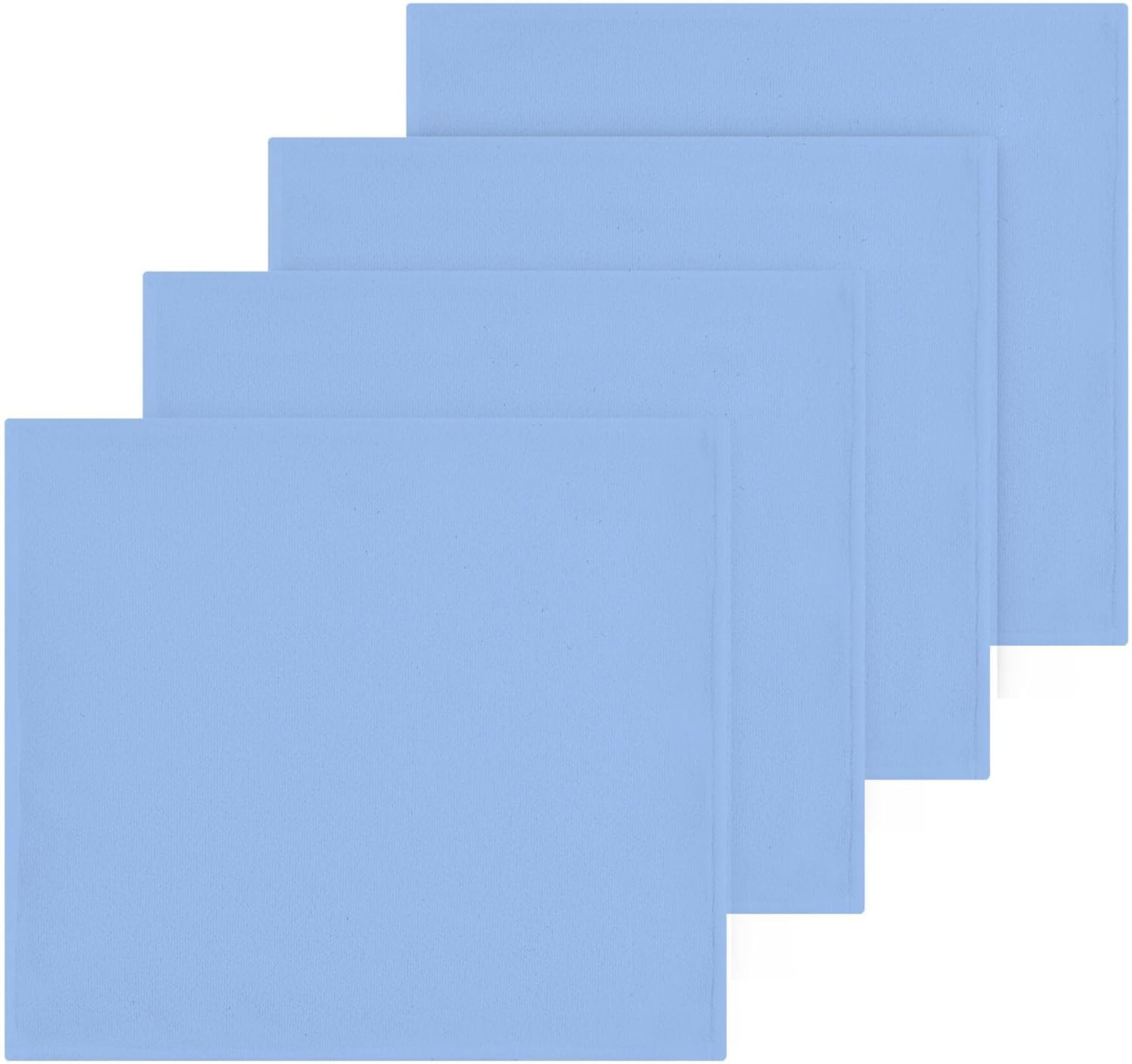 Blue Washcloth Set 2-Pack - Soft Reusable