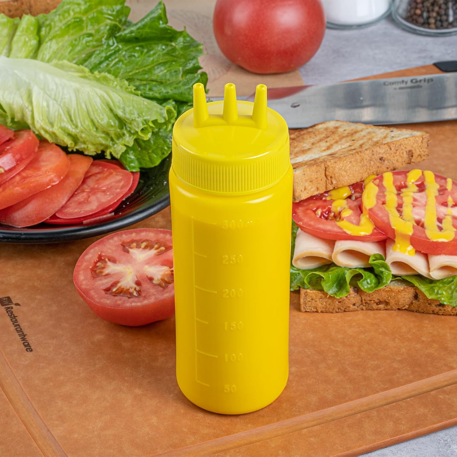 12-Ounce Condiment Squeeze Bottles