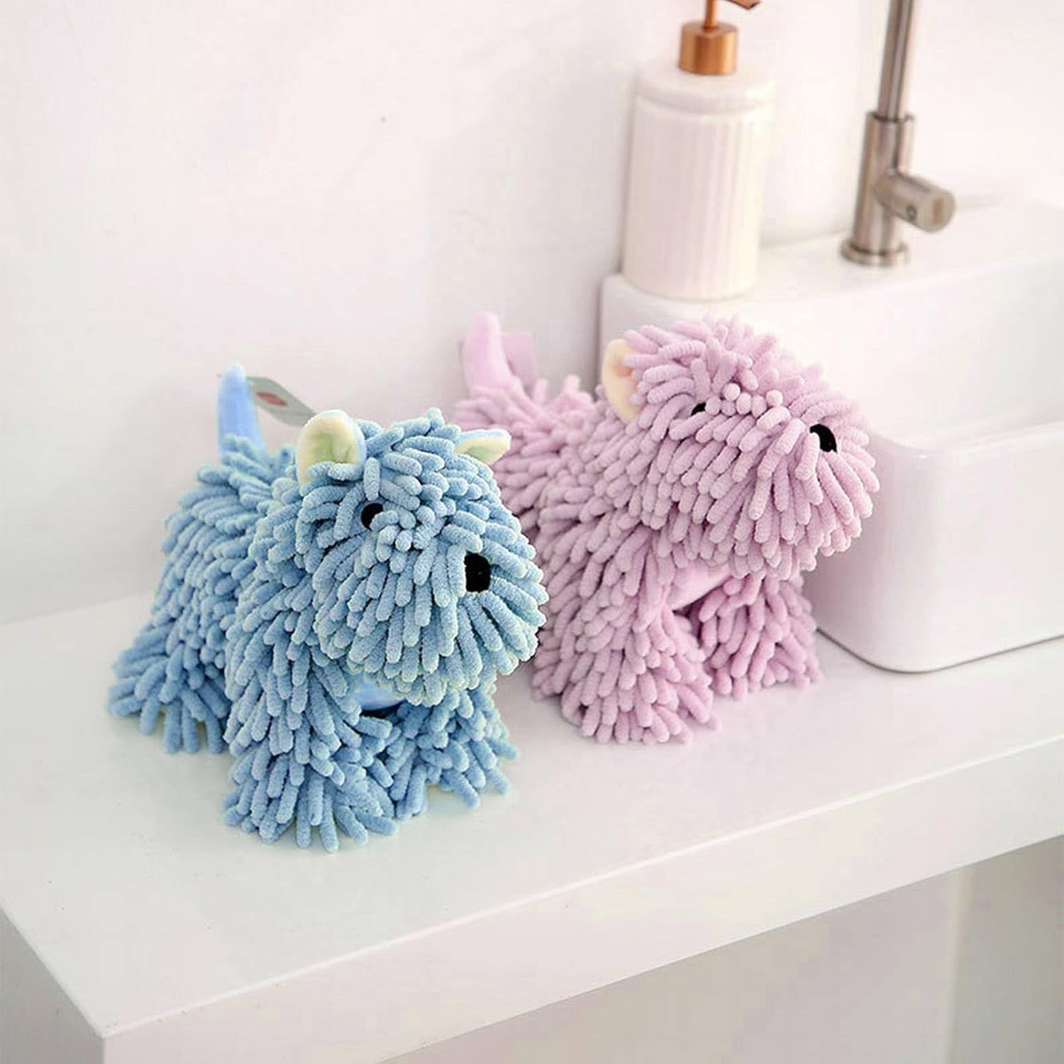 Chenille Towel Ball Premium Soft Absorbent Hand Towel for Home Use
