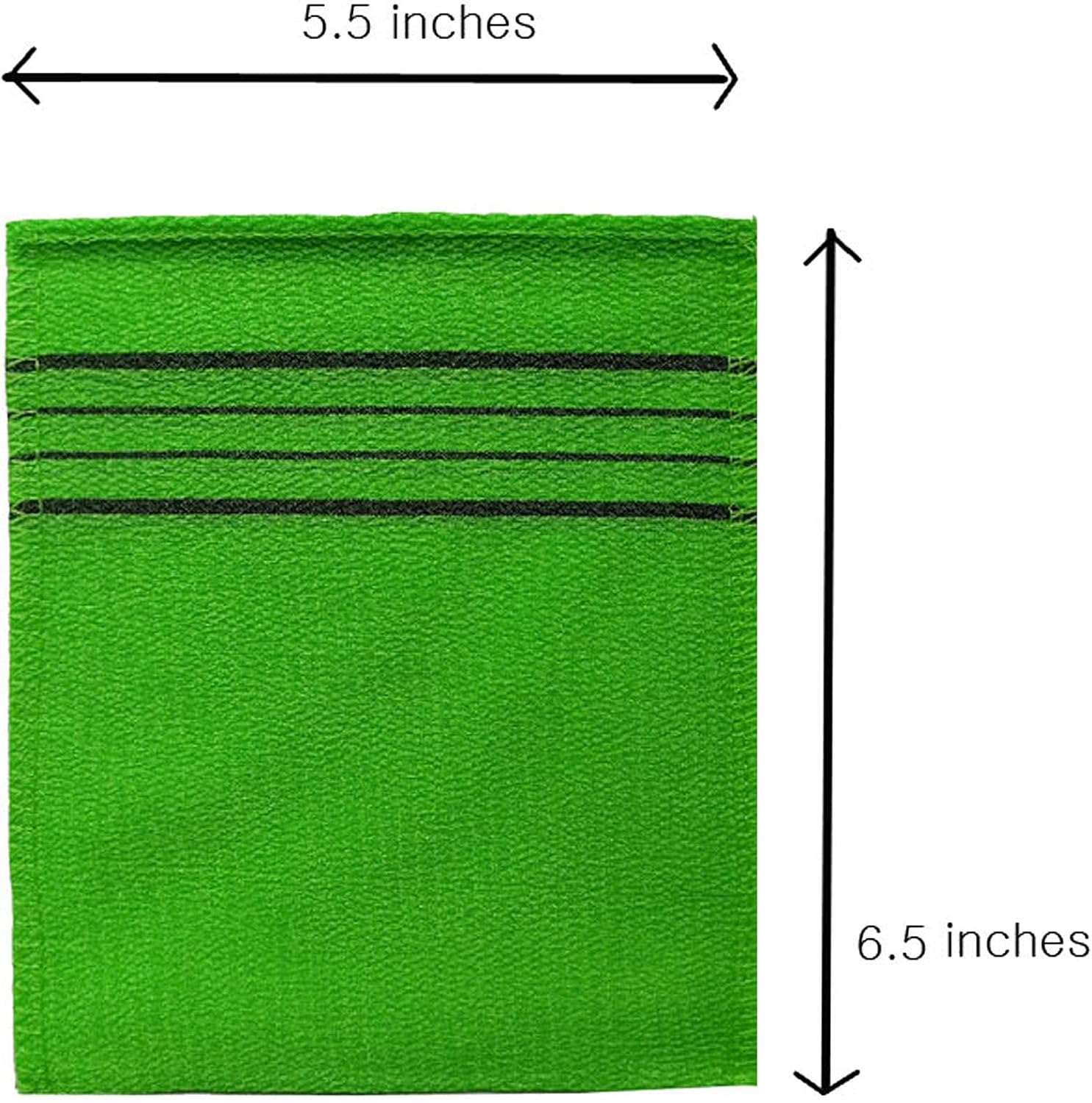 8-Piece Exfoliating Wade Cloth Set - Multi-Colored