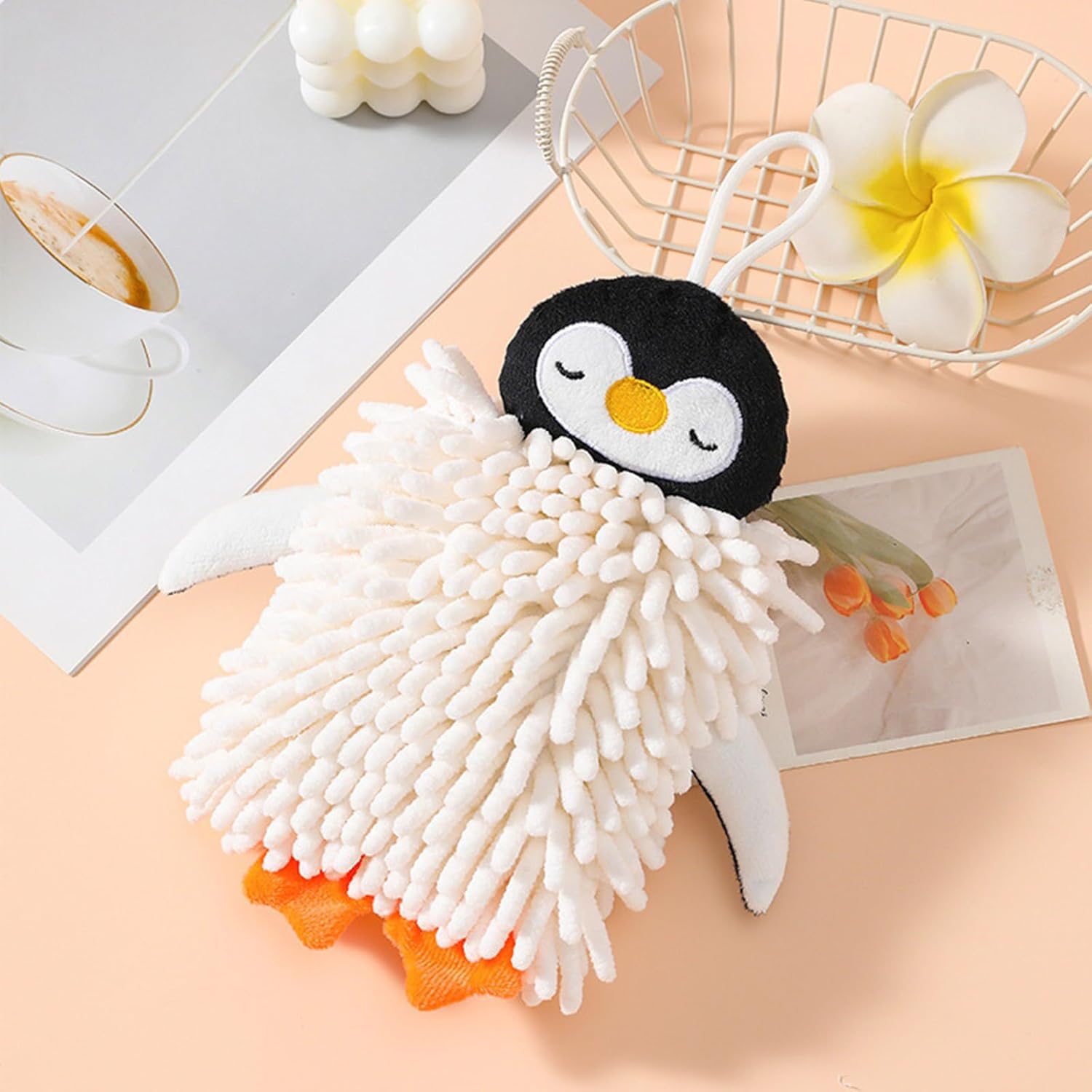 Perfect Cartoon Design Hand Towels with Microfiber Absorption