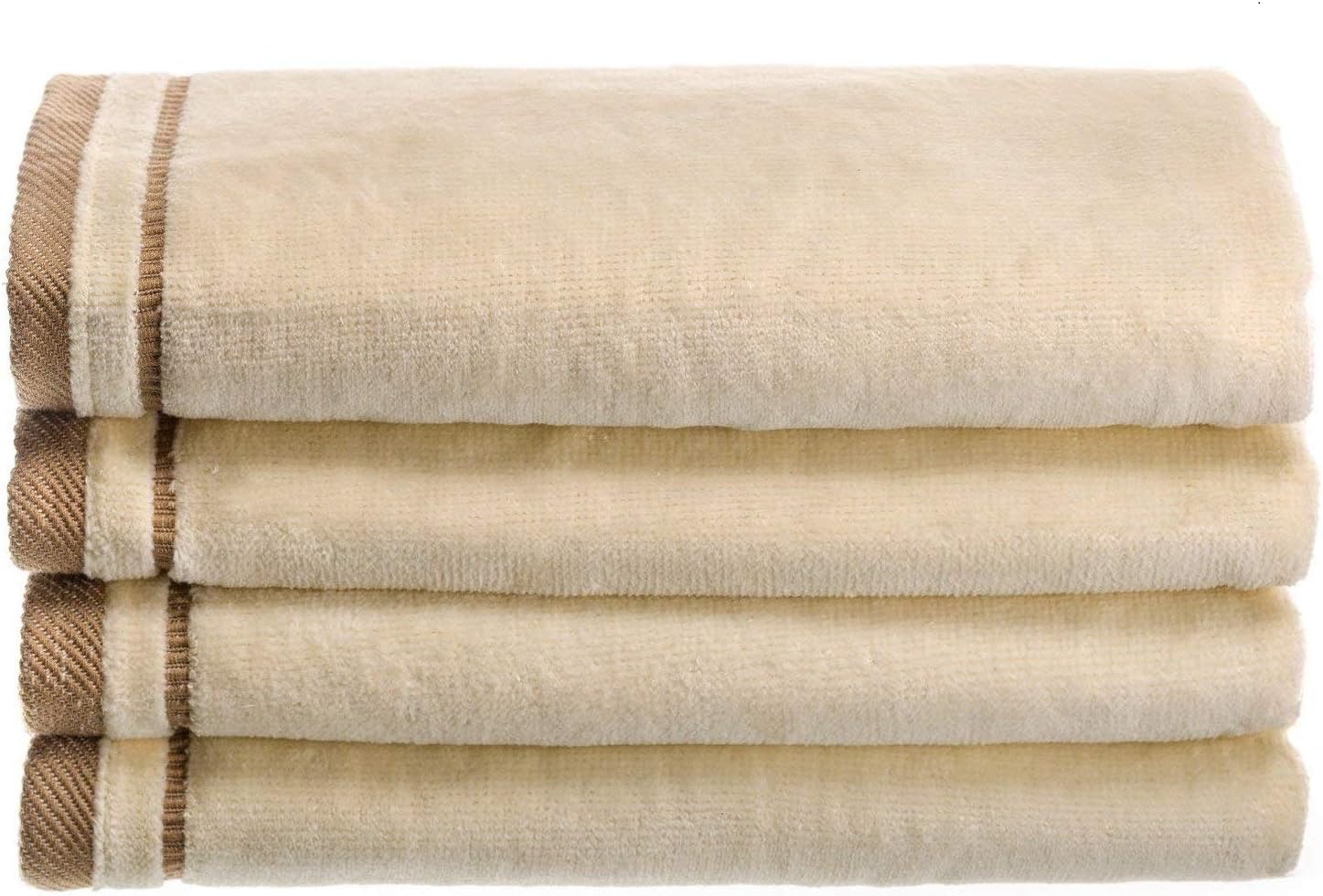 Creative Scents 100 Cotton Velour Fingertip Towels - 4 Pack