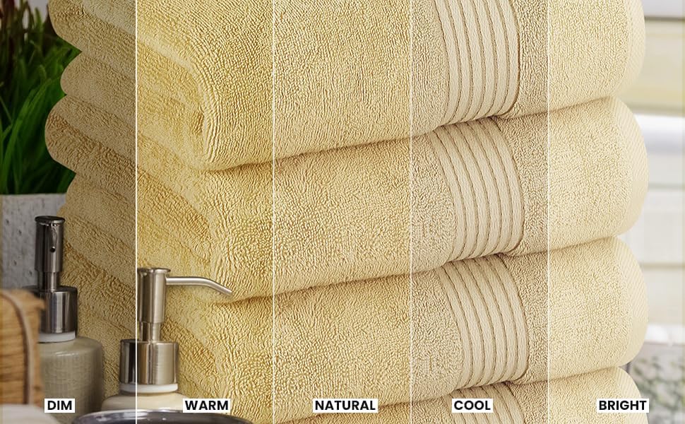 Utopia 4-Pack Bath Towels Set 27x54