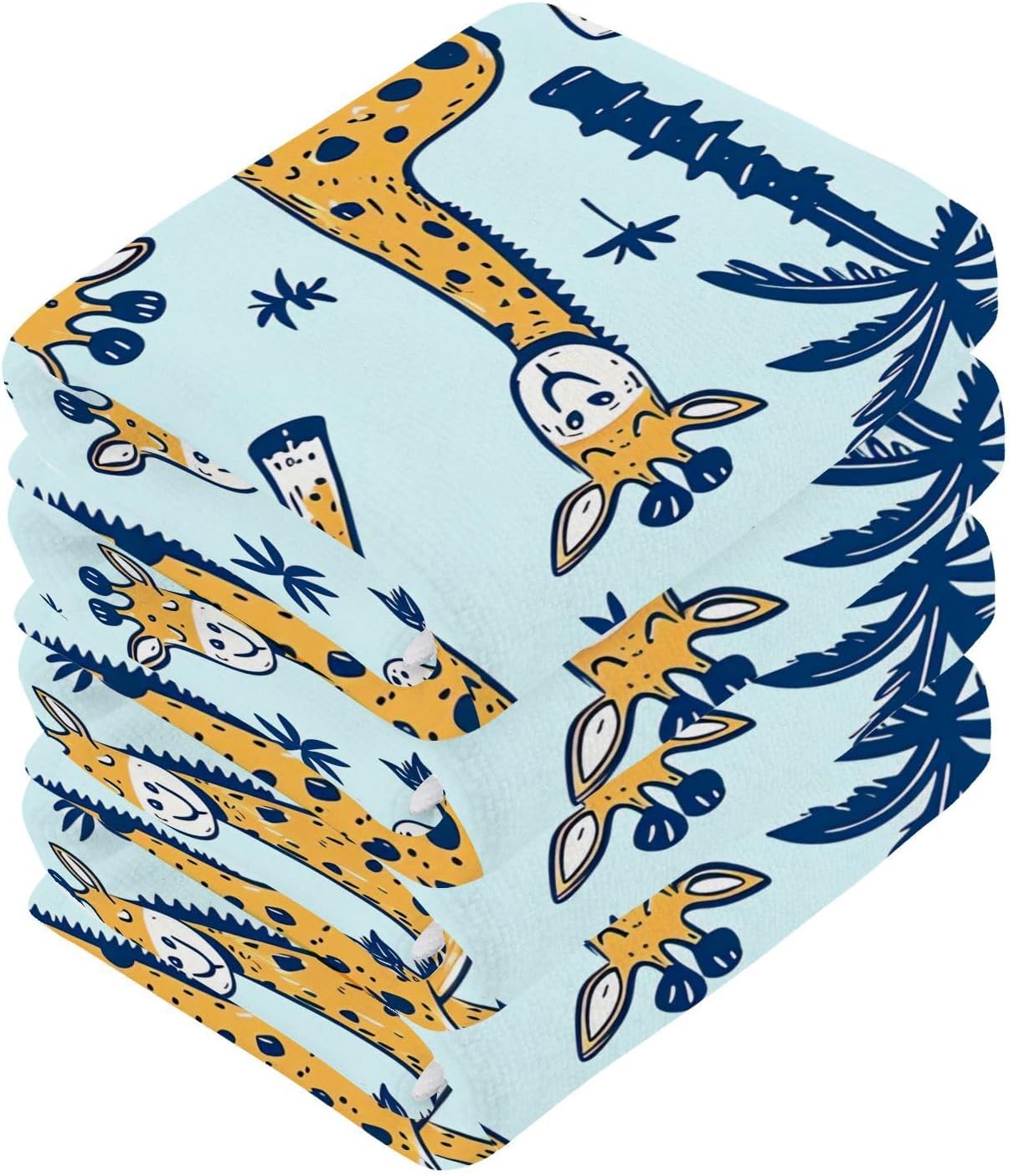 Yetasbin Giraffe Washcloth 2 Pack