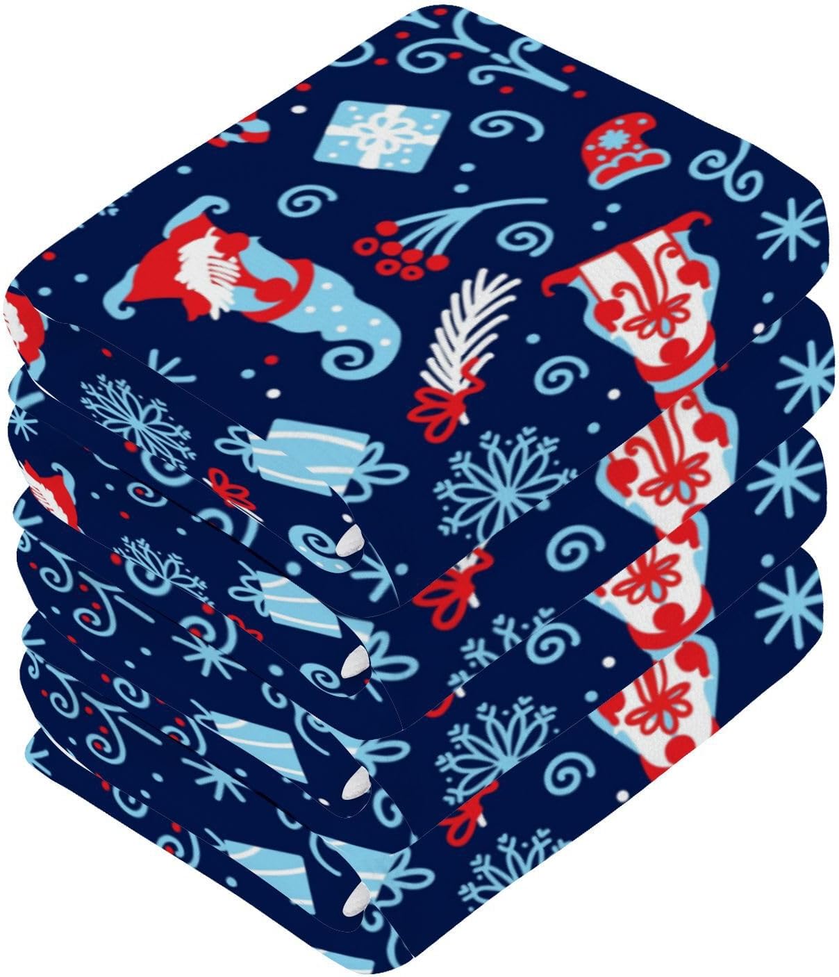 Christmas Gnome Washcloths 2 Pack