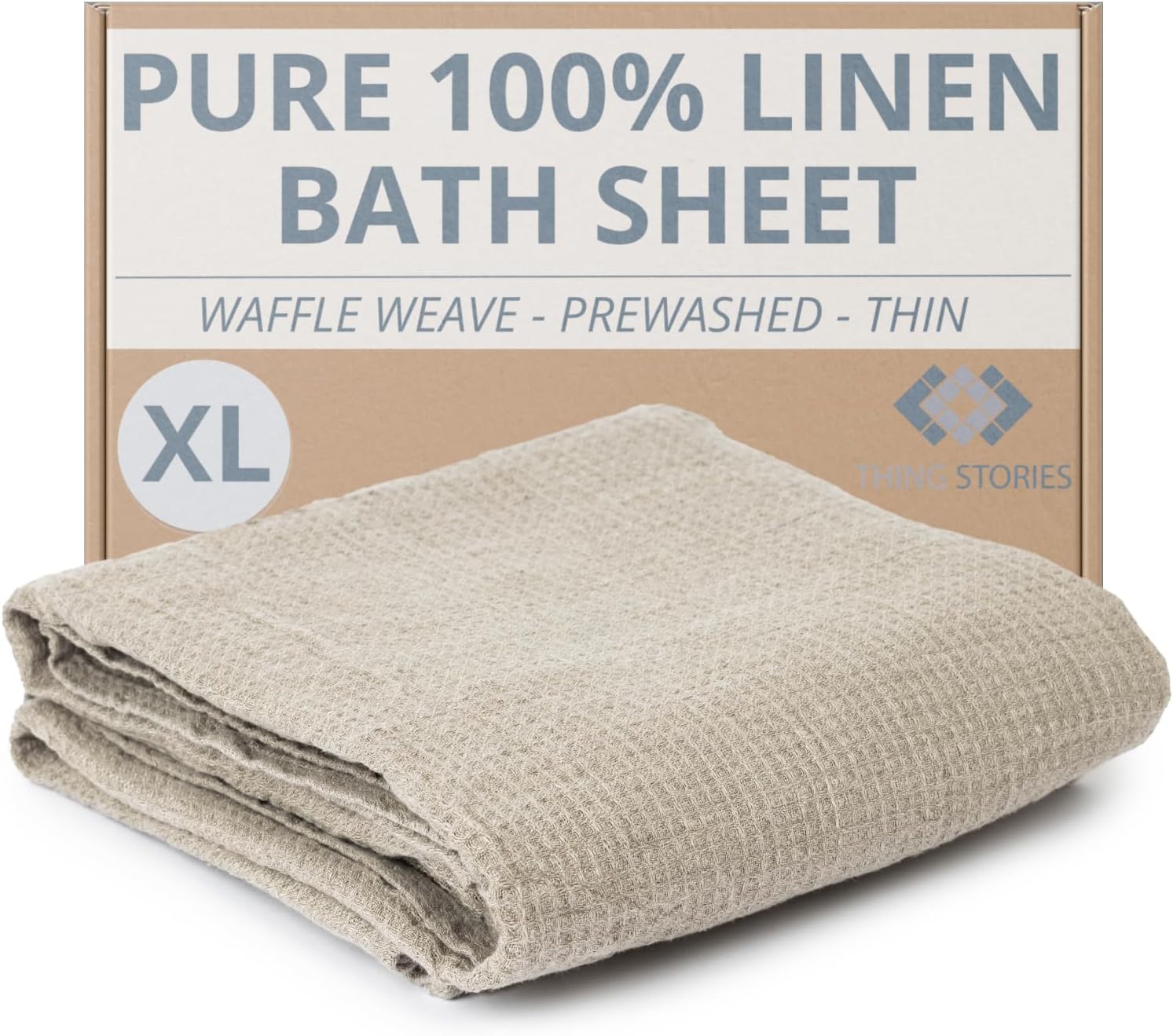 Extra Large Linen Bath Towel