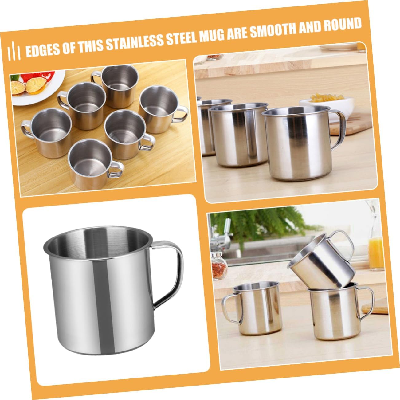 Sturdy Stainless Steel Cup for Kids