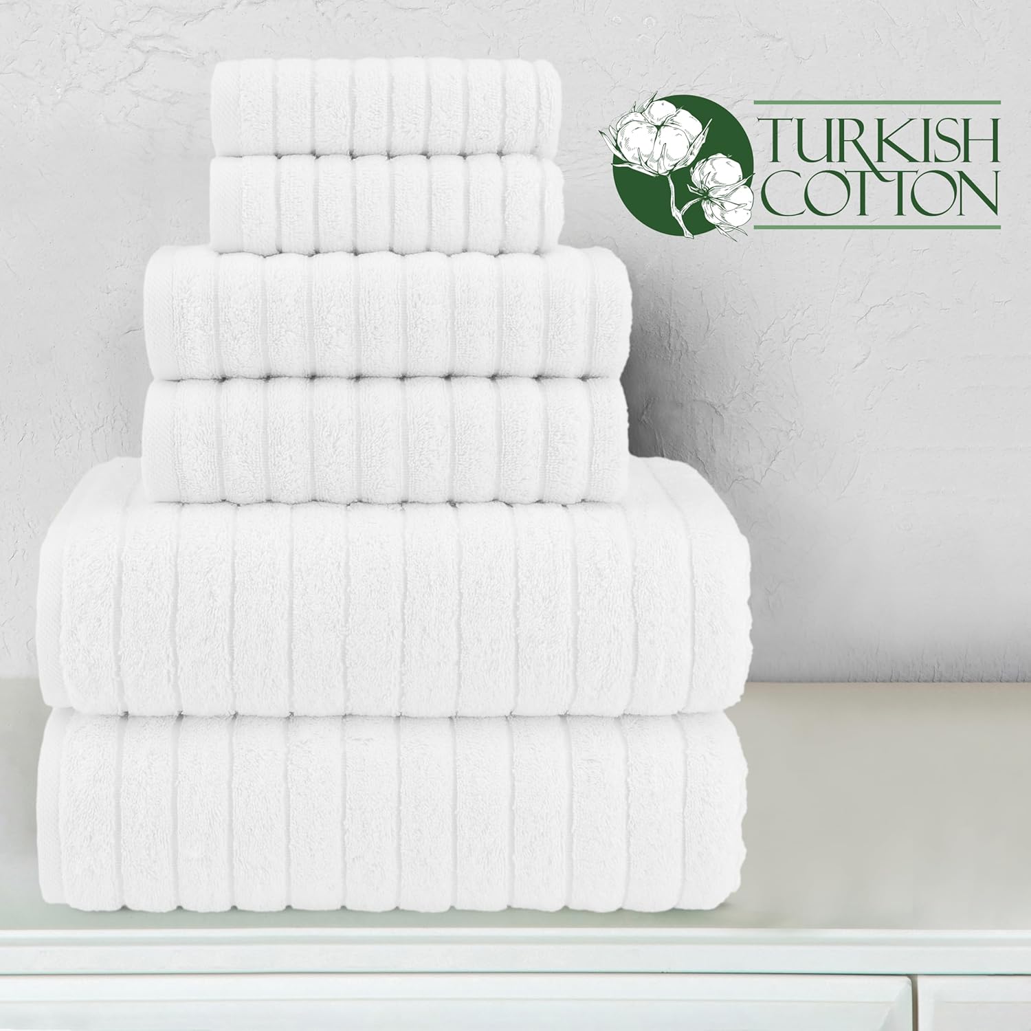 Elegant Luxury Turkish Cotton Bath Towels
