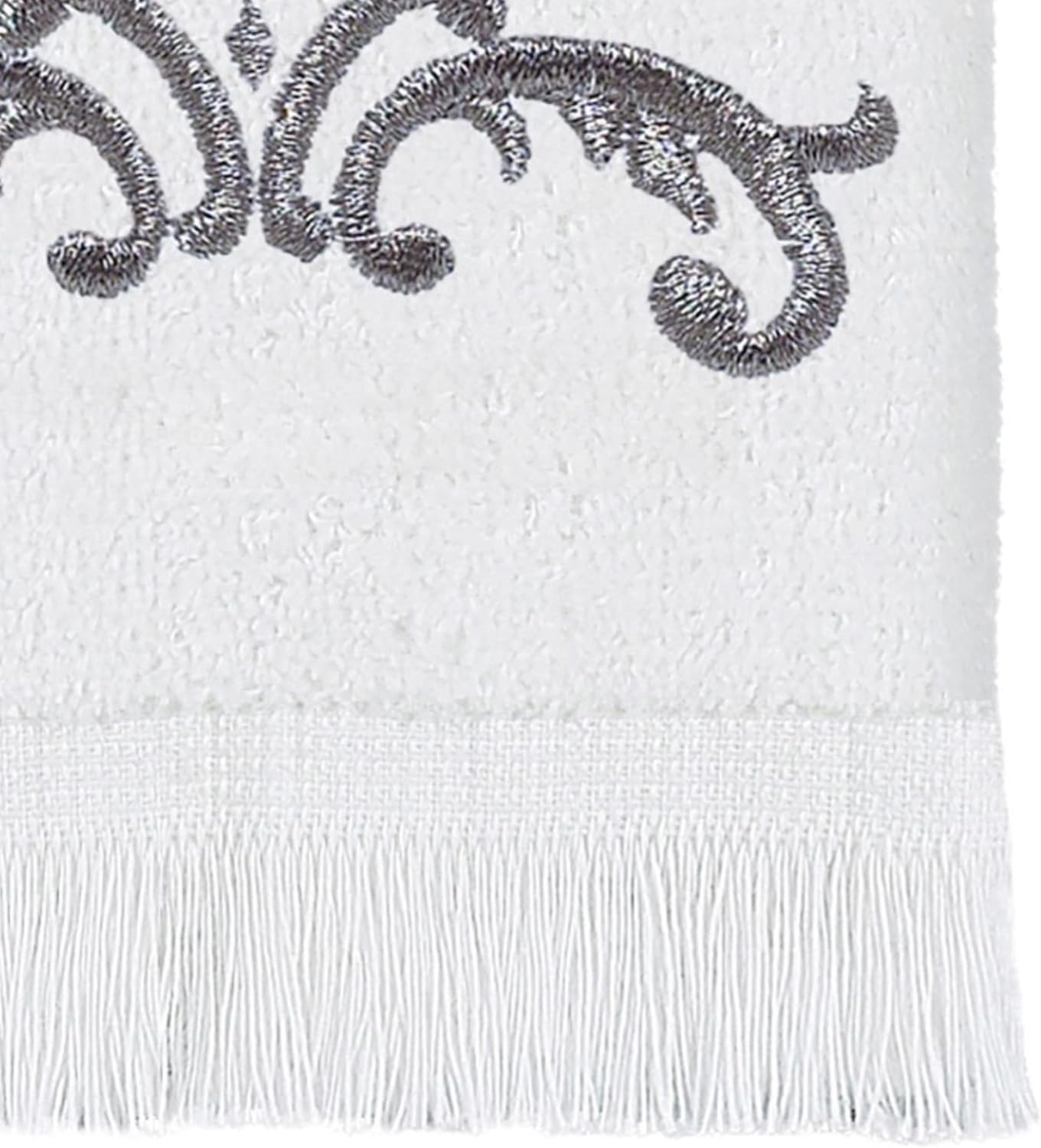 Avanti Linens Monogrammed Fingertip Towels G White - Premium Quality